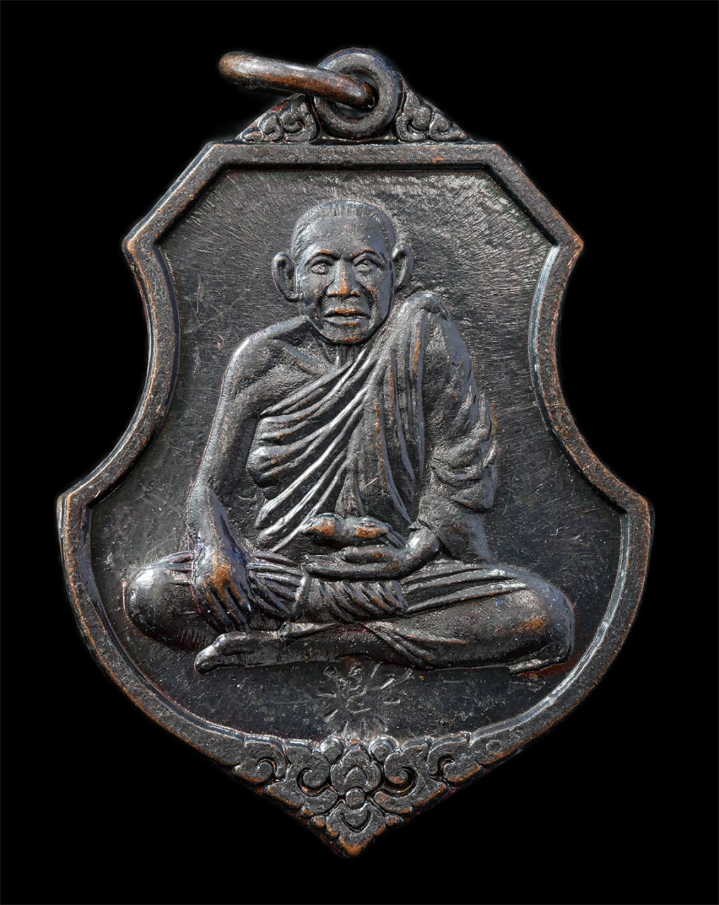 21Oct25 (75)p.jpg - เหรียญเสาร์ 5 หลวงพ่อยิด จันทสุวัณโน(พระครูนิยุตธรรมสุนทร) วัดหนองจอก ต.ดอนยายหนู อ.กุยบุรี จ.ประจวบคีรีขันธ์ ปี2536 เหรียญเนื้อทองแดงรมดำ ตอกโค๊ต ๕ พ [..] | https://kamulet.in.th